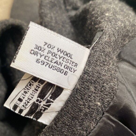 Sag Harbor Womens Blazer Heather Black Wool Rich Blend Jacket Sz 8 100%Pure Wool - Picture 12 of 12